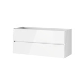Tiger Condo wastafelonderkast 120 cm hoogglans wit