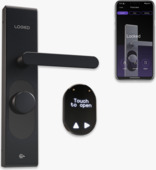 Serrure connectée Loqed Touch Edition Slim noir