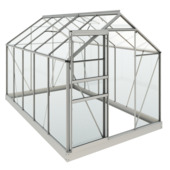 Serre de jardin Royal Well Popular 106 vert verre d'horticulture 3 mm