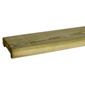 Afdeklat recht voor scherm grenen hout geschaafd 180 cm