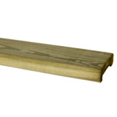 Afdeklat recht voor scherm grenen hout geschaafd 180 cm