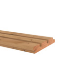 Profil rhombus double épicéa modifié thermiquement 2,1x14x300 cm