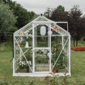 Kit full option pour serre Mary IV blanc