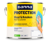 Peinture mur & cuisine GAMMA Protection snow RAL 9003 2,5 litres