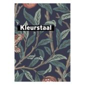 Échantillon intissé William Morris at Home Bird & Pomegranate bleu marine 124259