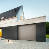 Bardage PVC Dumaclin 18,5x240 cm antracite laqué 2.66m² 