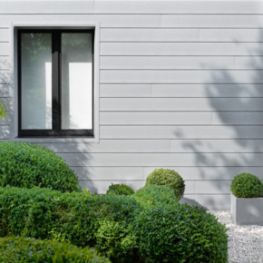 Dumaclin PVC gevelbekleding 18,5x240 cm grijs, 2.66m² per pak