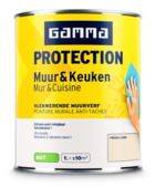 Peinture mur & cuisine GAMMA Protection french linen 1 litre