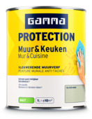 Peinture mur & cuisine GAMMA Protection silver moss 1 litre