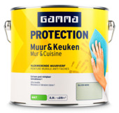 Peinture mur & cuisine GAMMA Protection silver moss 2,5 litres