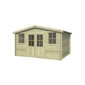Tuinhuis Dalton vurenhout geïmpregneerd 376 x 292 cm