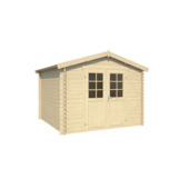 Tuinhuis Narcis vurenhout onbehandeld 295 x 307 cm