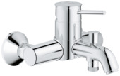 GROHE badkraan Start Classic met hendel Chroom 15 cm