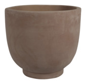 Bloempot Brandon chocolade bruin Ø 21 cm