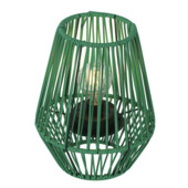 Solar LED tafellantaarn Ø 20x25 cm groen