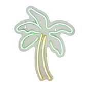 Neon wandlamp Palmboom 31 cm