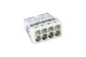 Wago 2273 steekklem 8-voudig grijs 10 stuks