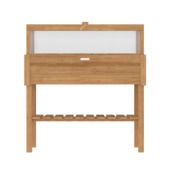 Royal Well Basilicum broeikas kweektafel combinatie