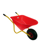 Brouette pour enfants plastique rouge 60 x 43 cm