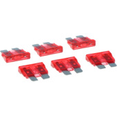 Fusible enfichable 10A pour voiture Carpoint 6 pièces