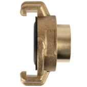 GK-snelkoppeling met aansluiting inwendige draad 1/2" messing
