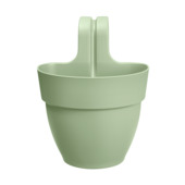 Elho balkon plantenbak vibia Campana Easyhanger S groen ¿ 24 x H 27 cm