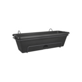 Elho balkonbak all-in-1 zwart 50 cm