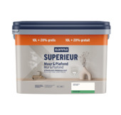 GAMMA Superieur muurverf RAL 9003 snow extra mat 10 + 2 liter