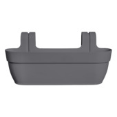 Elho bloempot Vibia Campana XL antraciet 58 cm