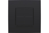 Niko Intense dimschakelaar voor Philips Hue matt black