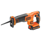 Black+Decker accu reciprozaag 18 V 2,5 Ah BDCR18E1-QW
