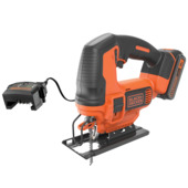 Black+Decker accu decoupeerzaag 18 V 2,5 Ah BDCJS18E1-QW