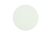 Afdekplaat voor plafond rond pvc wit