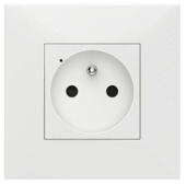 Legrand Valena Next with Netatmo 2-polig stopcontact met aarding wit