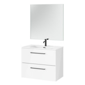 Tiger Reef badkamermeubelset 80 cm hoogglans wit