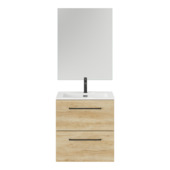 Tiger Reef badkamermeubelset 60 cm licht eiken