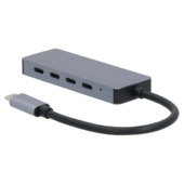 Hub USB-C Q-Link avec 4 ports USB-C (USB 3.0)