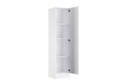 Armoire haute Optifit Bonn214 avec 1 porte et 3 étagères 160 x 50 x 47,1 cm blanc 