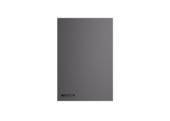 Armoire murale Optifit Kiel420 avec 1 porte et 2 étagères anthracite 89,6 x 60 x 34,6 cm