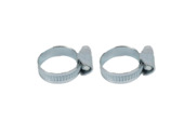 Collier de serrage de tuyau zingué 16-25 mm 2 pièces