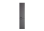 Armoire haute Optifit Kiel420 avec 2 portes et 3 étagères anthracite 210 x 40 x 57,1 cm