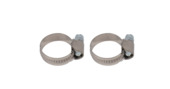 Collier de serrage de tuyau inox 16-25 mm 2 pièces