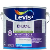 Levis Duol 2 in 1 zijdeglans parelgrijs 2,5 L