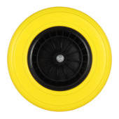 Roue de brouette increvable souple