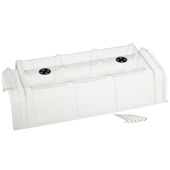 Kweektunnel met grondpennen 86x40x22 cm