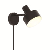 Nordlux wandlamp Matis E27 zwart