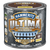 Hammerite Ultima metaallak hamerslag bruin 500 ml
