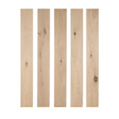 Latte déco pour porte en chêne 120x15x1,5 cm 5 pièces