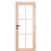 Opdekprofielen 4 stuks voor Spirit deuren afm. 10x18x1900mm