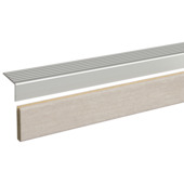 Moulure rénovation d'escalier CanDo chêne de glace 130x5 cm